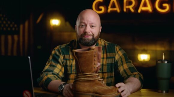 Screenshot of youtube video discussing Pacific Northwest boot companies