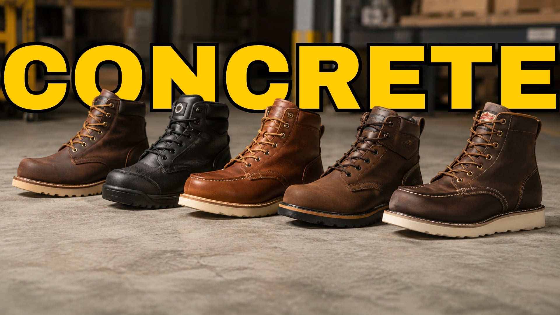 Best Work Boots for Standing on Concrete All Day - by Carl Murawski
